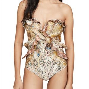 Zimmermann Freja Spiced Frill Swim